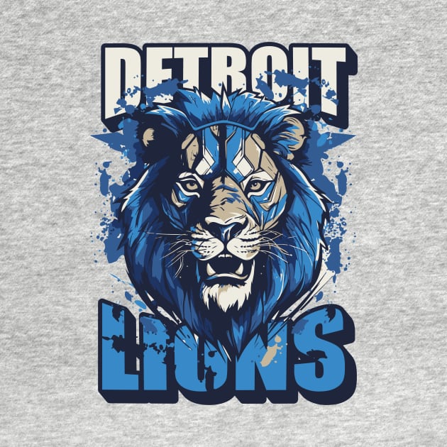 Detroit Lions by Hoperative